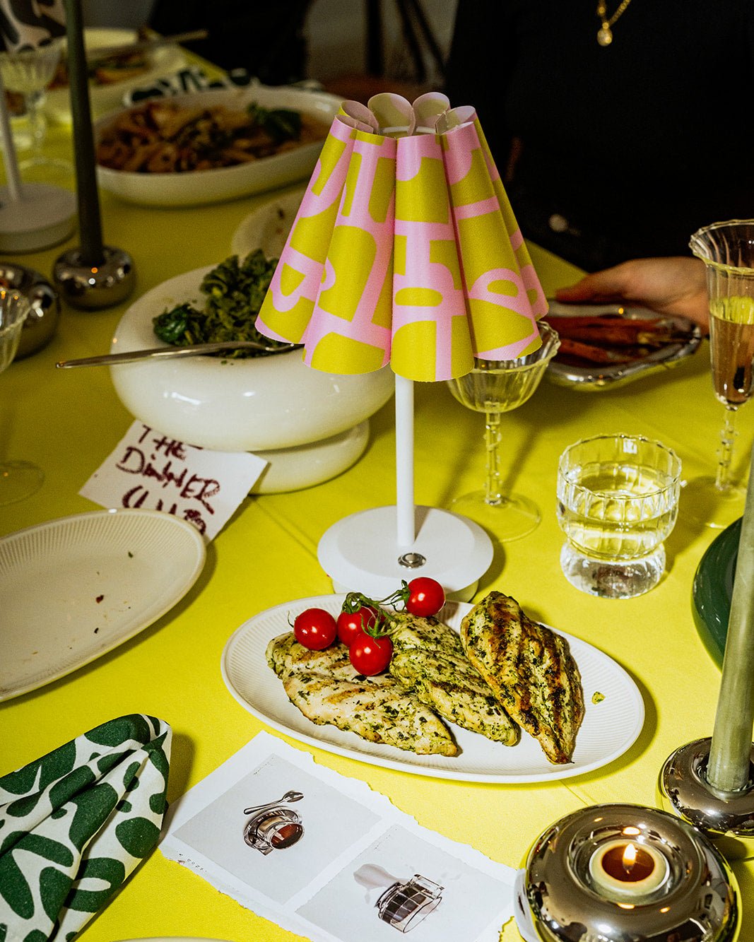 IRIS LAMP - PINK LEMONADE