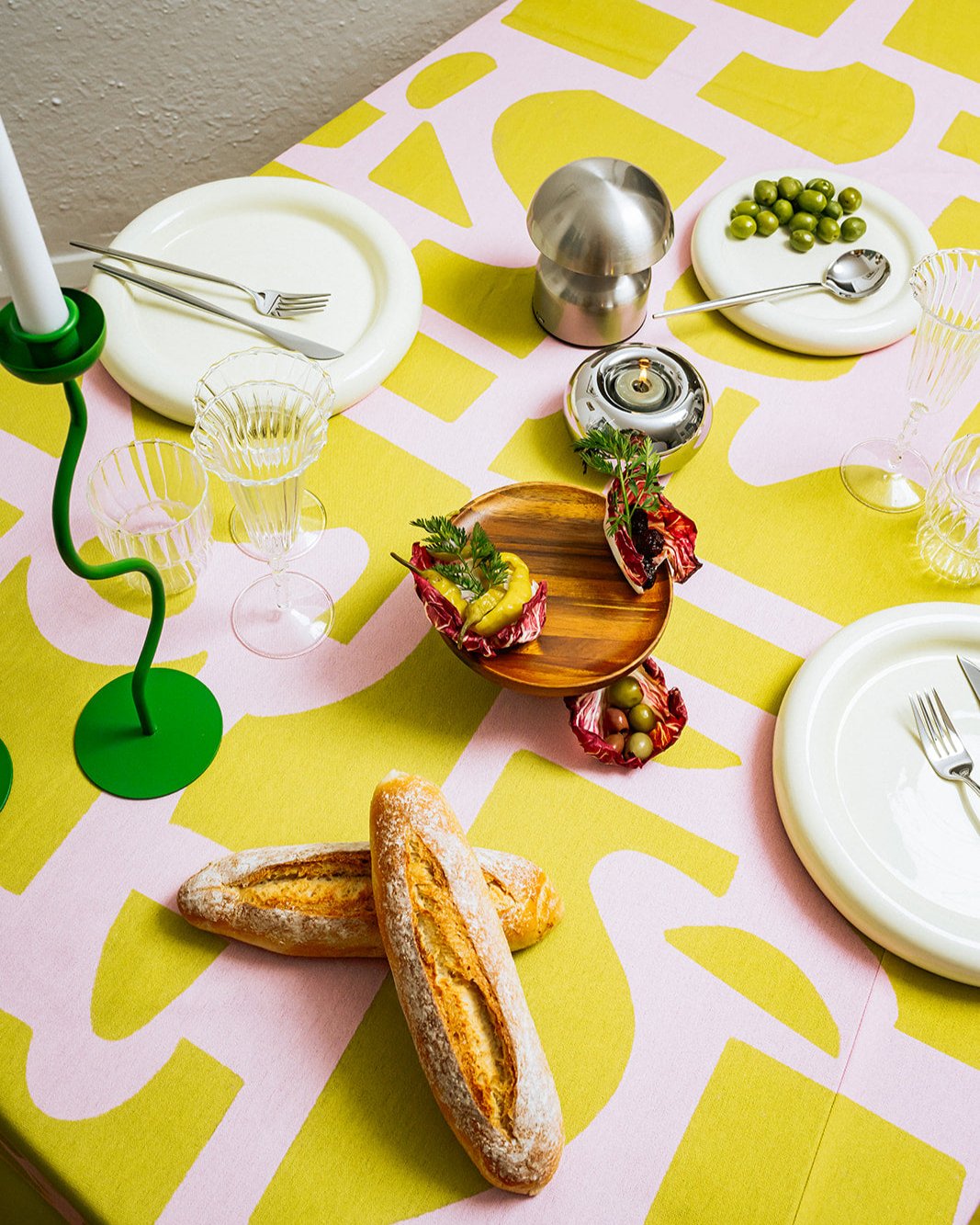 PINK LEMONADE TABLECLOTH