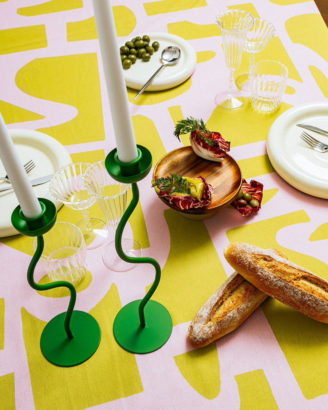 PINK LEMONADE TABLECLOTH